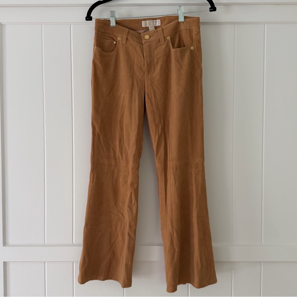 Michael Kors 100% Sheepskin crop pant
